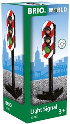 Brio Stoplicht speelgoed - BRIO Light Signal 33743 treinbaan accessoire