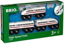 BRIO Hogesnelheidstrein met geluid - 33748
