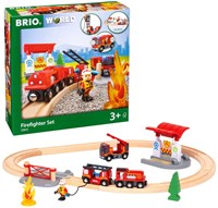 Brio treinset brandweer - Speelgoed treinset met brandweer thema-2