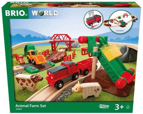 Ensemble d'animaux de la ferme BRIO - 33984