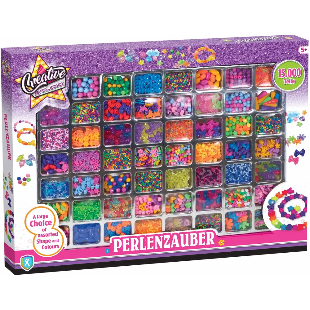 Fin Fun kralen knutselset 15.000 stuks kleurrijk speelgoed