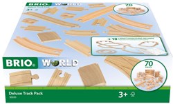 Brio Deluxe Track Pack rails de train - 36030 - set d'extension en bois