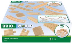 Brio Deluxe Track Pack treinrails - 36030 - houten uitbreidingsset