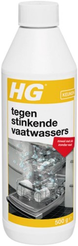 HG vaatwasser reiniger tegen stinkende vaatwassers 500 gram