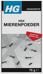 HG mierenpoeder effectief tegen mieren buitenshuis 75 gram