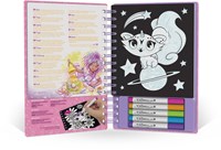 Nebulous Stars set de coloriage motif velours magique pour enfants-3
