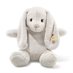 Steiff knuffel Soft Cuddly Friends konijn Hoppie, lichtgrijs