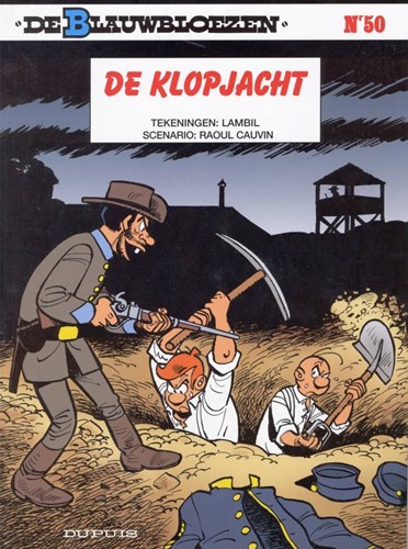 Stripboeken stripverhaal De Blauwbloezen De klopjacht nummer 50 humor