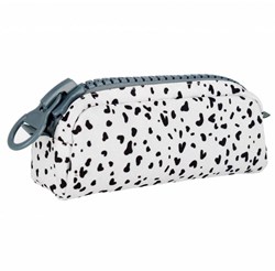 Lobbes etui zwart stippen Dalmatier print voor kinderen 22 cm