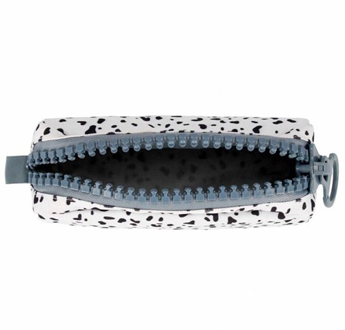 Lobbes etui zwart stippen Dalmatier print voor kinderen 22 cm-2