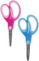Lobbes ciseaux scolaires 13cm pour enfants multicolores à bout rond
