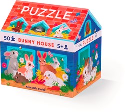 Crocodile Creek Puzzle maison - 50 pièces - La maison des lapins