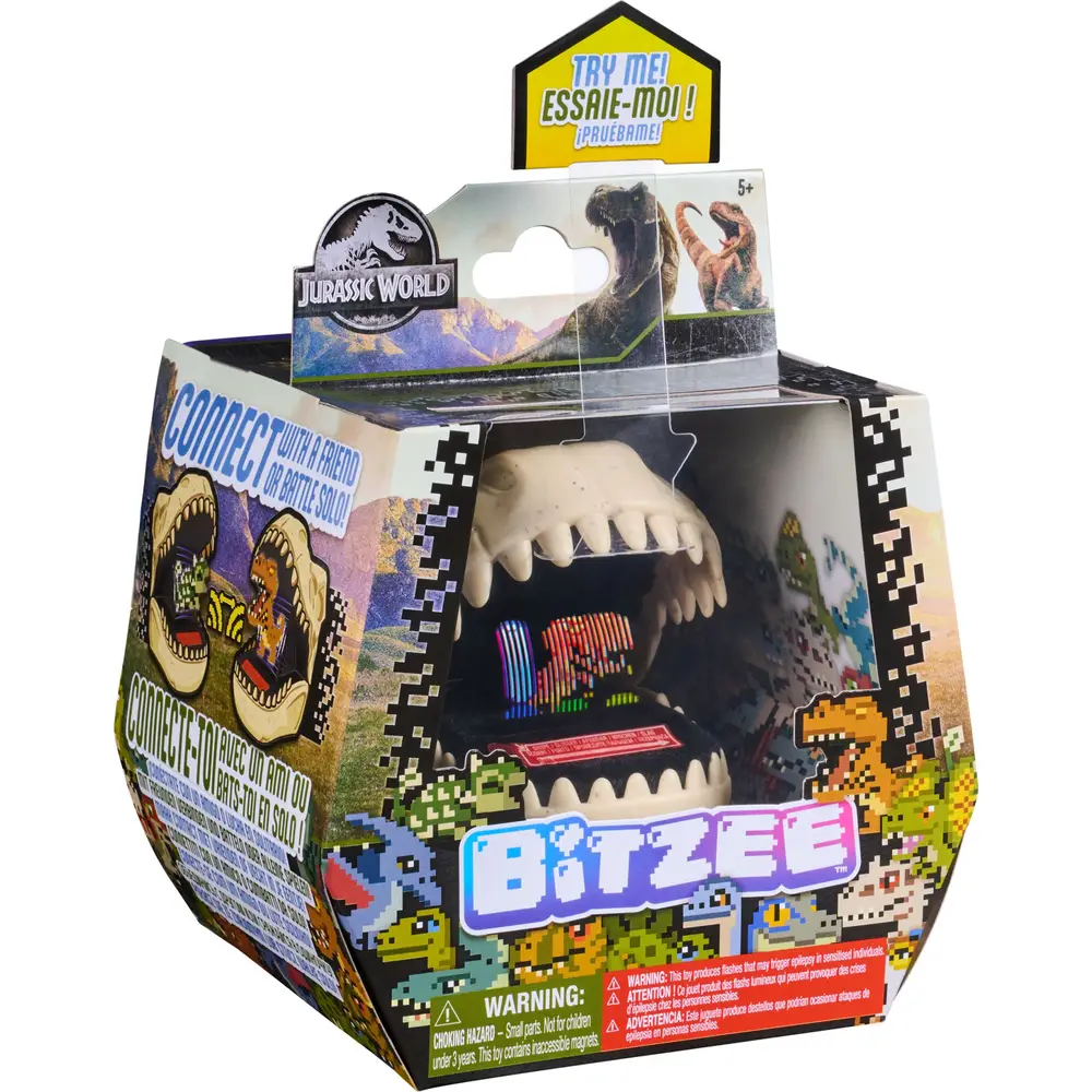 Spin Master interactief Jurassic World dinosaurus speelgoed Bitzee met 25 dinosaurussen
