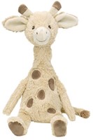 Happy Horse peluche girafe Gus 42 cm - jouet en peluche beige
