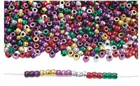 Colorations kralen metallic ponykralen set - creatieve knutselkralen 453 gram