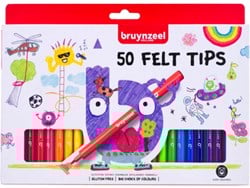 Bruynzeel viltstiften 50 stuks