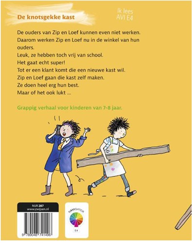 WPG Uitgevers livre pour enfants L’armoire folle AVI E4 plaisir de lire-2