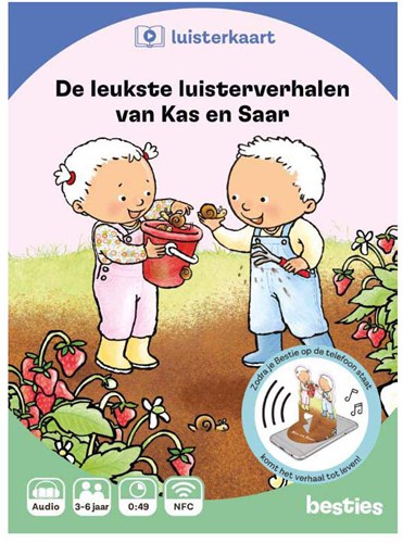 Kinderboeken livre audio Kas et Saar carte d'écoute - histoires pour enfants