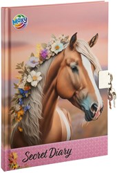 Carnet avec cadenas A5 Horse collection 60 pages pour enfants