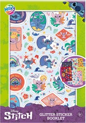Glitter Stickerboek A5 - Stitch