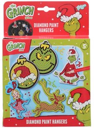 Bambolino Toys kit de loisirs créatifs diamond painting The Grinch 5 suspensions Noël