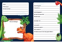 Image Books vriendenboek dino voor kinderen - hardcover - veel ruimte-3