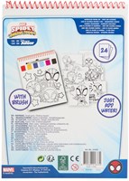 Canenco Spidey livre de coloriage à l'aquarelle pour enfants - Marvel Spider-Man-2