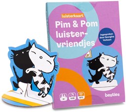 Besties Pim & Pom peluches amis chats jouets en peluche pour enfants
