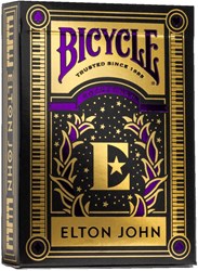 Bicycle cartes à jouer Elton John - Jeu de cartes musique premium