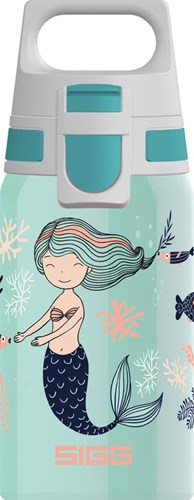 SIGG drinkfles Shield One Atlantis 0.5L blauw - kindvriendelijk en duurzaam-2