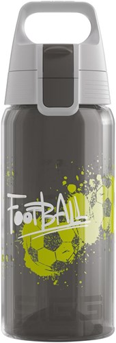 SIGG drinkfles voor kinderen Viva One Football Tag 0.5L grijs