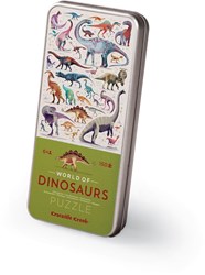 Crocodile Creek puzzel in blik World of Dinosaurs - 150 stukjes