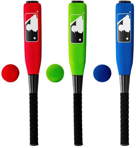 Franklin MLB 24" Oversized Foam Knuppel en Bal - 1 stuk / kleur - willekeurig geleverd