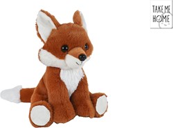 Take Me Home pluche vos knuffel zittend 28cm speelgoed