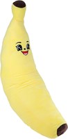 Take Me Home pluche banaan knuffel geel - 100cm groot kussen-2