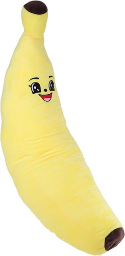 Take Me Home pluche banaan knuffel geel - 100cm groot kussen-2