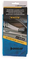 Dunlop chiffon microfibre vitre chiffon nettoyage bleu 35x35 cm voiture-2