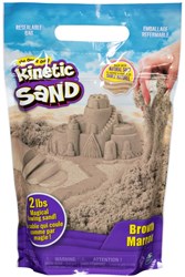 Spin Master kinetisch zand speelzand bruin 907g sensorisch speelgoed