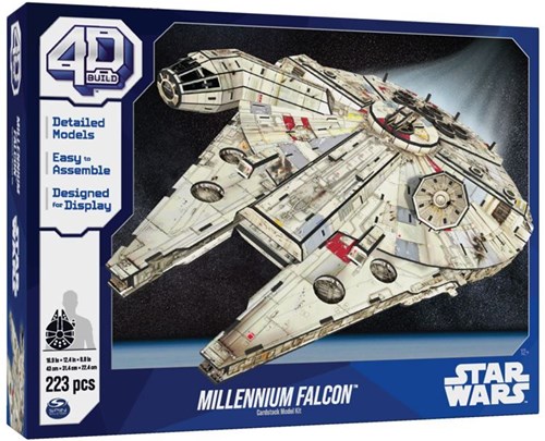 4D Build – Star Wars – Millenium Falcom