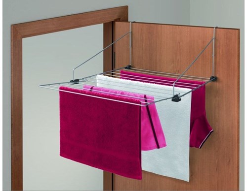 Metaltex droogrek Den Haag hangend 9 meter zilvergrijs Epotherm coating-2