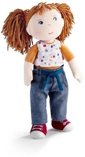 Haba pop Malou zachte stoffen babypop 30 cm voor kinderen