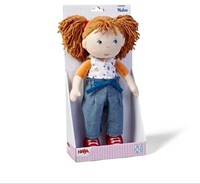 Haba pop Malou zachte stoffen babypop 30 cm voor kinderen-2