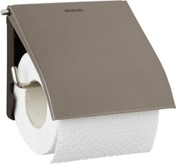 Brabantia toiletrolhouder platinum - ReNew wc accessoire ophangen