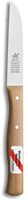 Couteau d'épluchage inox Robert Herder couteau de cuisine 8,5 cm brun ergonomique-2