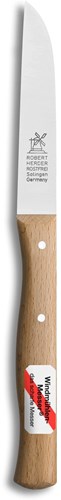 Couteau d'épluchage inox Robert Herder couteau de cuisine 8,5 cm brun ergonomique-2