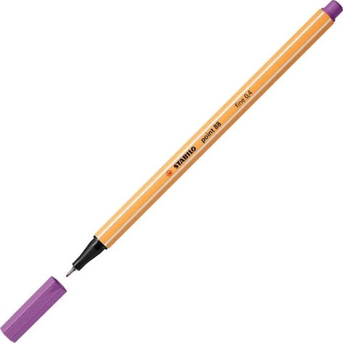 Stabilo fineliner 0,4 mm pruimen paars - creatieve stift voor kinderen-2