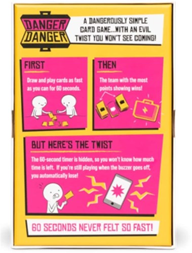 Exploding Kittens jeu de cartes Danger Danger - jeu de fête palpitant pour tous-2