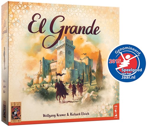 999 Games bordspel El Grande - strategisch spel voor volwassenen