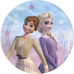 Globos Frozen 2 Wind Spirit papieren borden FSC 8 stuks verjaardag