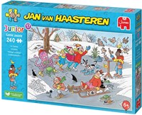 Jumbo puzzel Jan van Haasteren Junior schaatsen 240 stukjes kinderen-3